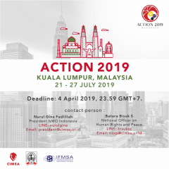 CALL FOR DELEGATION : ACTION 2019