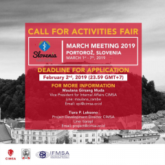 image ACTIVITIES FAIR MARCH MEETING 2019
