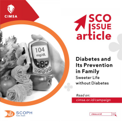SCO ISSUE ARTICLE - Diabetes and Its Prevention in Family : Sweeter Life without Diabetes
