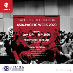 image CALL FOR DELEGATION: ASIA-PACIFIC WEEK 2020