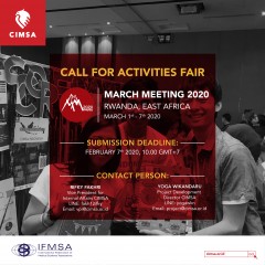 ACTIVITIES FAIR MARCH MEETING 2020