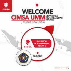 image WELCOME OUR NEW LOCAL: CIMSA UNIVERSITAS MUHAMMADIYAH MALANG!