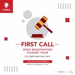 FIRST CALL - PRESIDIUM & KKS OCTOBER MEETING 2019
