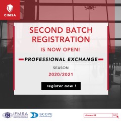 SCOPE CIMSA EXCHANGE OPPORTUNITIES: 2ND BATCH REGISTRATION