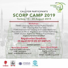 image CALL FOR PARTICIPANTS : SCORP CAMP 2019 TURKEY
