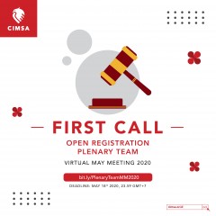 image FIRST CALL - PRESIDIUM & KKS VIRTUAL MAY MEETING 2020
