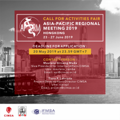 CALL FOR ACTIVITIES FAIR : APRM 2019, HONGKONG