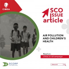 image SCO ISSUE ARTICLE - Air Pollution and Children's Health