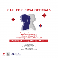 image CALL FOR IFMSA OFFICIALS